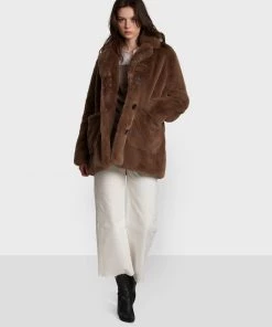 Oakwood IVY Winterjacke Brown Damen -Oakwood Soldes Boutique 633ee4551ed7404caf9122dd343736fe