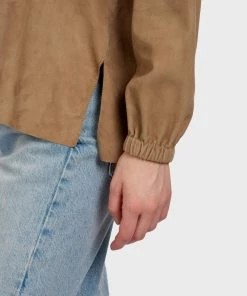 Oakwood Damen MYRTA Bluse Beige -Oakwood Soldes Boutique 63777da847e7431b9afadb8385bd9c7a