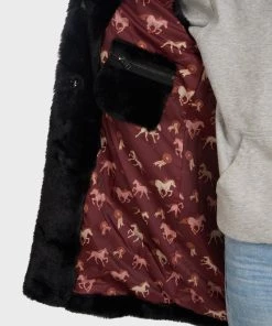 Oakwood Damen DAISY Weste Black -Oakwood Soldes Boutique 65cc342a49724bc4959169f0bb40cf12