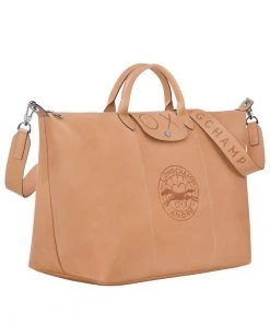 Longchamp Damen X ANDRÉ Handtasche Naturel -Oakwood Soldes Boutique 661176dfef4e4c029a2f23c84a02d1f7