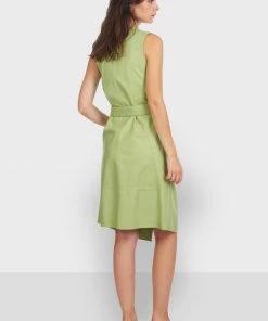 Oakwood Damen REBECCA Freizeitkleid Light Green -Oakwood Soldes Boutique 681c0ed810434ac9bca30468573f8f41