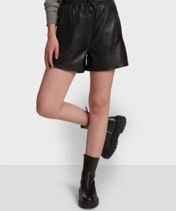 Oakwood Damen PICK Lederhose Black -Oakwood Soldes Boutique 6889a3a8ce3b4abd8dffaee86984de0f