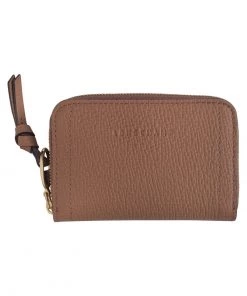 Longchamp MAILBOX Geldbörse Cognac Damen