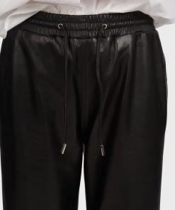 Oakwood Damen Lederhose Black -Oakwood Soldes Boutique 6997ddf5903b41bf936045ad0a9acde8