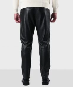 Oakwood Herren RING Lederhose Black -Oakwood Soldes Boutique 6a8b8060645e43698c81ca537b4fe8fd