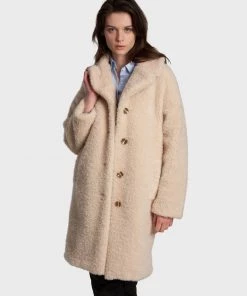 Oakwood Damen NAGOYA Wintermantel Beige