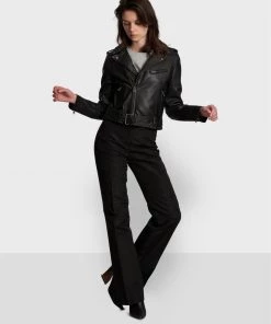 Oakwood RADIO Lederjacke Black Damen 11 Oakwood RADIO Lederjacke Black Damen -Oakwood Soldes Boutique 6b05f83ef359464eb8088fe85135cf18