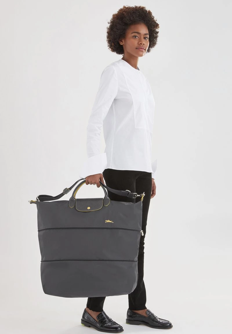 Longchamp LE PLIAGE CLUB Weekender Metallgrau Unisex 1 Longchamp LE PLIAGE CLUB Weekender Metallgrau Unisex