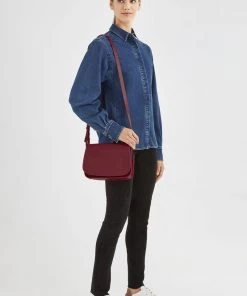 Longchamp Damen LE FOULONNÉ Umhängetasche Rot