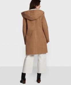 Oakwood Damen MASHA Wintermantel Light Brown -Oakwood Soldes Boutique 6d8aa85836be4b28936814e0c7809a39