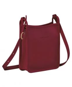 Longchamp LE FOULONNÉ Umhängetasche Rot Damen -Oakwood Soldes Boutique 6e904031838d4d35a62594b7d1640114