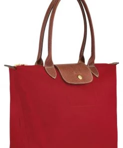 Longchamp LE PLIAGE ORIGINAL Handtasche Rot Damen -Oakwood Soldes Boutique 6f4f810119384b44bf6f2adc93cfcf95