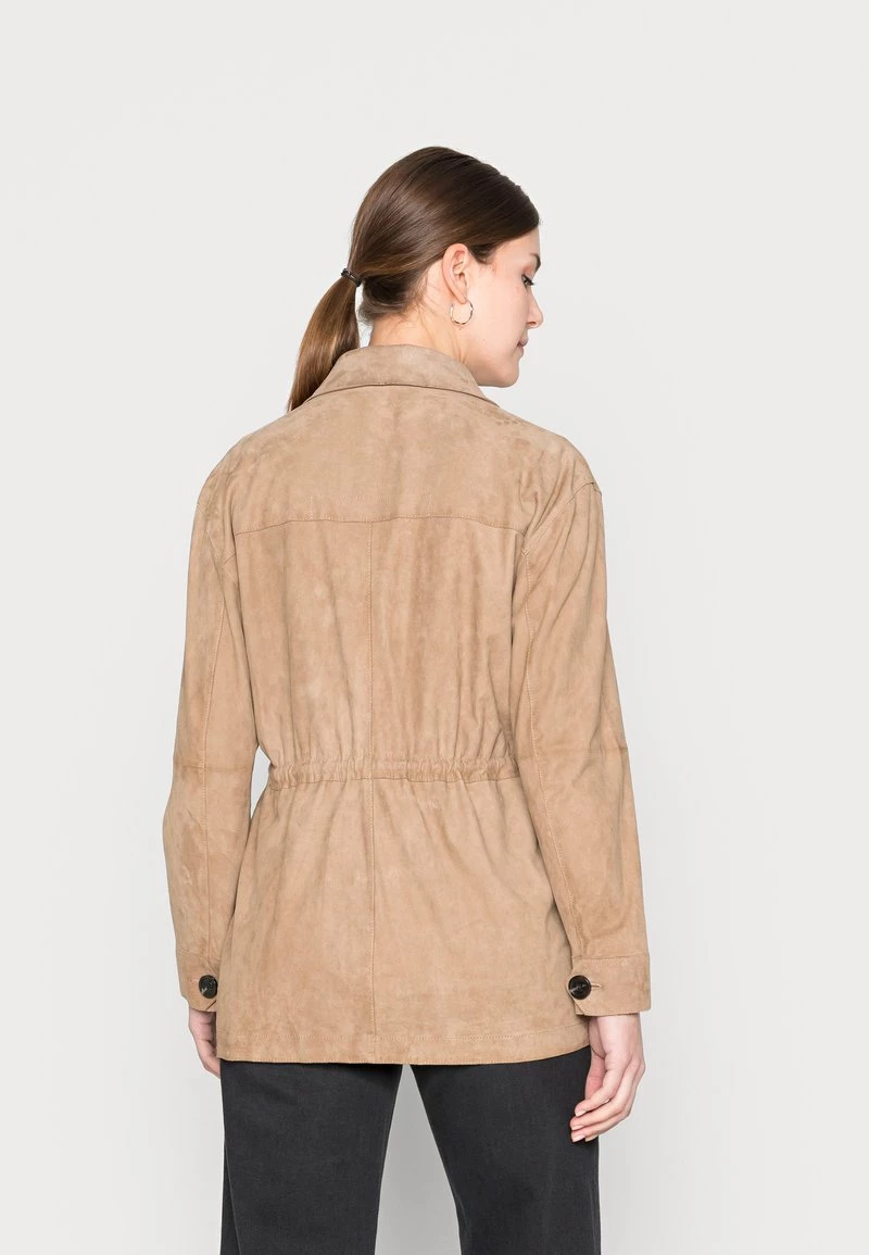 Oakwood PERNILLE Lederjacke Beige Damen 3 Oakwood PERNILLE Lederjacke Beige Damen – Bild 3