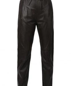 Oakwood Damen GIFT Lederhose Choco Brown -Oakwood Soldes Boutique 6faff0e1f48e471486b6f5973f2da769