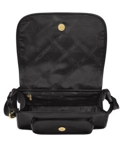 Longchamp LE FOULONNÉ Umhängetasche Schwarz Damen -Oakwood Soldes Boutique 6fc736cf1f154967abaf0a3eb7e0f98e