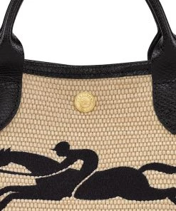 Longchamp Damen LE PLIAGE PARIS SAINT TROPEZ Handtasche Schwarz -Oakwood Soldes Boutique 7250a1823fc34deaba9cb1c5958771f3