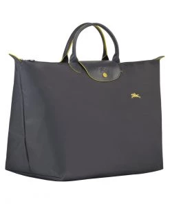 Longchamp LE PLIAGE CLUB Handtasche Metallgrau Unisex -Oakwood Soldes Boutique 73892ce64eb34ff9a5060a33a019b73f