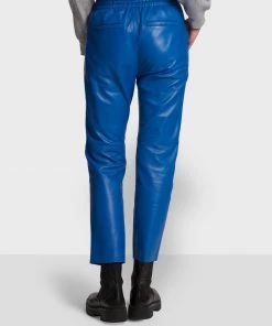 Oakwood GIFT Lederhose Blue Damen -Oakwood Soldes Boutique 756dc30fcb784e7fb00112dc0aa13bae
