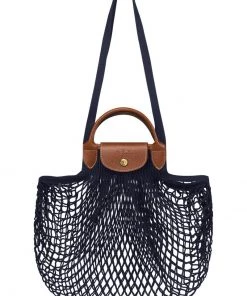 Longchamp Damen LE PLIAGE FILET Handtasche Navy