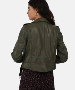 Oakwood RADIO Lederjacke Khaki Damen 7 Oakwood RADIO Lederjacke Khaki Damen -Oakwood Soldes Boutique 768d2625d2ae458bad0cf8b33e580027