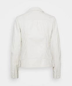 Oakwood MARJORY Lederjacke White Damen -Oakwood Soldes Boutique 7742b11c1be947a9af1a9853af01c4ee