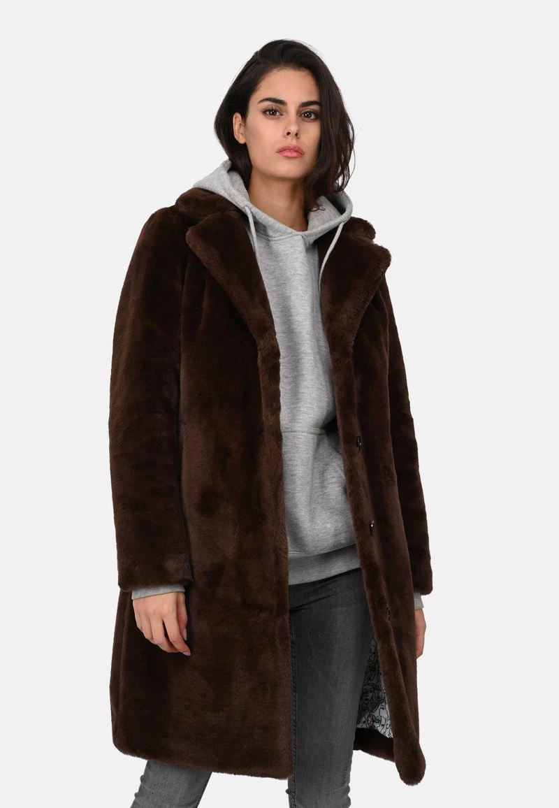 Oakwood CYBER Wintermantel Dark Brown Damen 1 Oakwood CYBER Wintermantel Dark Brown Damen