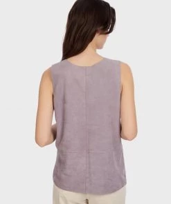 Oakwood Damen HYPNOSE Top Lilac -Oakwood Soldes Boutique 77ba472a5f0d4d819796800ddb99727c