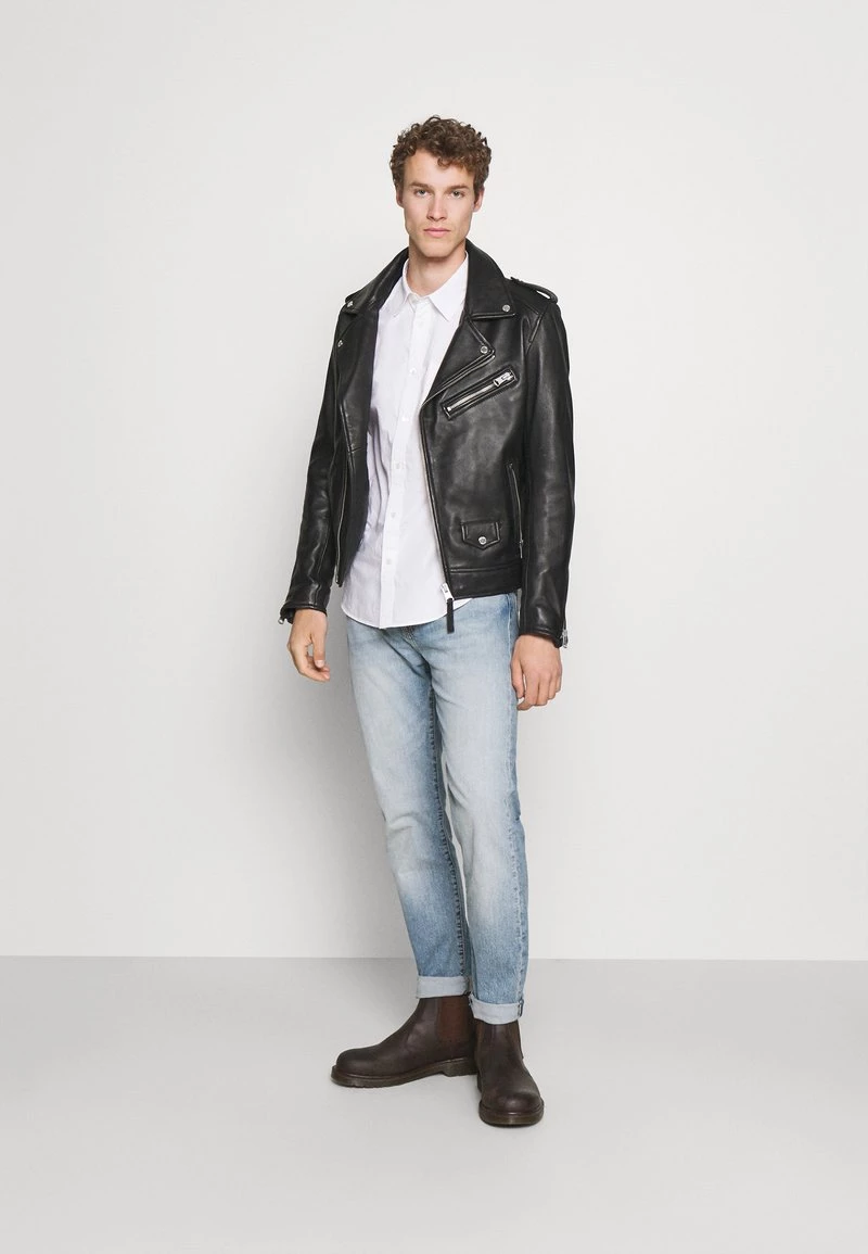 Oakwood Herren IRON Lederjacke Black 2 Oakwood Herren IRON Lederjacke Black – Bild 2