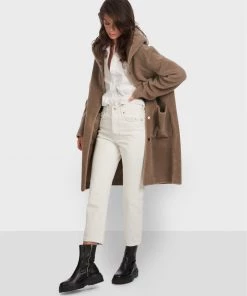 Oakwood ANGELIQUE Klassischer Mantel Brown Damen -Oakwood Soldes Boutique 79d96fad0fbf49edac272dff8b0eab50