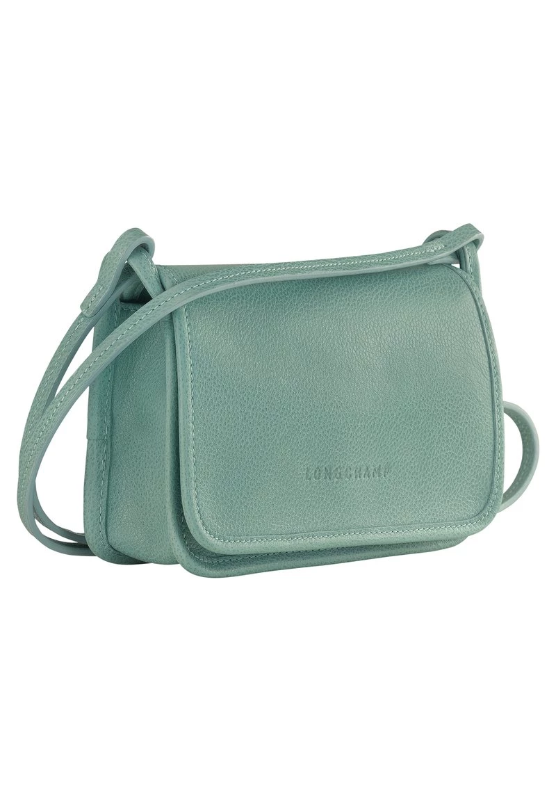 Longchamp Damen LE FOULONNÉ Umhängetasche Lagune 3 Longchamp Damen LE FOULONNÉ Umhängetasche Lagune – Bild 3