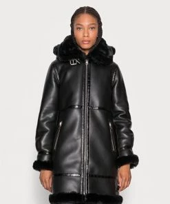 Oakwood Soldes Boutique 41 Oakwood SONG Wintermantel Black Damen