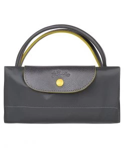 Longchamp LE PLIAGE CLUB Handtasche Metallgrau Unisex -Oakwood Soldes Boutique 7bd7149fddf049d6bc1686f956df7de2