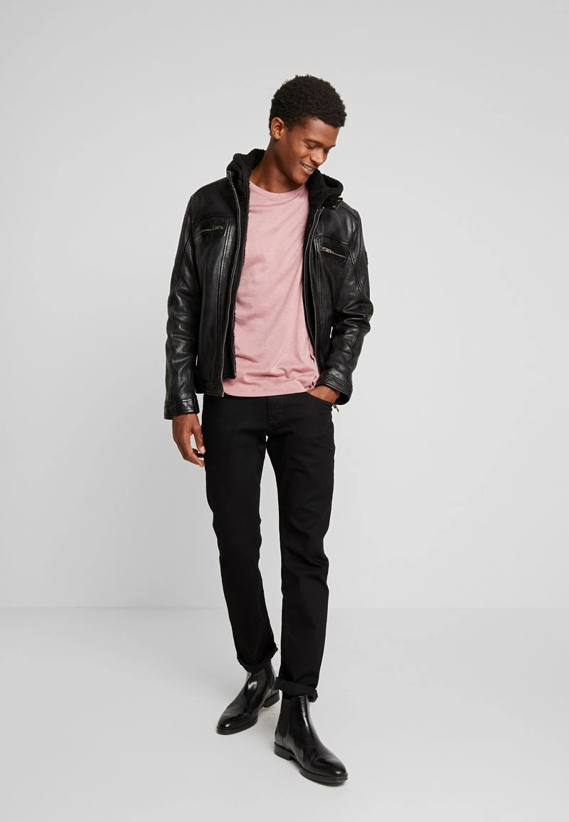 Oakwood DRINK Lederjacke Black Herren 2 Oakwood DRINK Lederjacke Black Herren – Bild 2