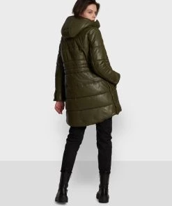 Oakwood Damen DUVET BLITZ Daunenmantel Khaki -Oakwood Soldes Boutique 7c55f4a82c904b67aa32c29a64f8488e