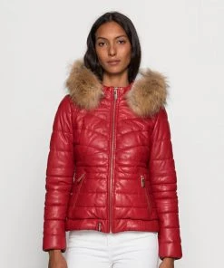 Oakwood Damen JAMY Lederjacke Fire