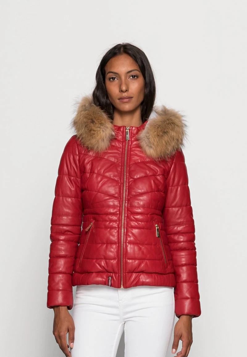 Oakwood Damen JAMY Lederjacke Fire 1 Oakwood Damen JAMY Lederjacke Fire