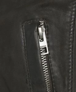 Oakwood PARK Lederjacke Antic Brown Herren -Oakwood Soldes Boutique 7d1191822d424a94baa781e44213dcab