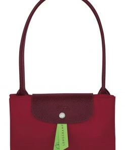 Longchamp LE PLIAGE Handtasche Rot Damen -Oakwood Soldes Boutique 7ed644dec3de4b9dbc237e18b9833883