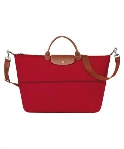 Longchamp LE PLIAGE Handtasche Rot Unisex -Oakwood Soldes Boutique 7f92175406c6436e95c42cf27b2b8222