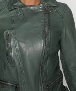 Oakwood VIDEO Lederjacke Bronze Damen -Oakwood Soldes Boutique 814c1b6018fe4ab0be376cfca4fcda73