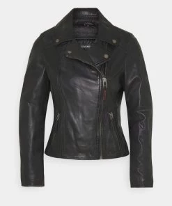 Oakwood Damen CLIPS Lederjacke Black 10 Oakwood Damen CLIPS Lederjacke Black -Oakwood Soldes Boutique 8381b2f68720424baddcc1ea3f4da893