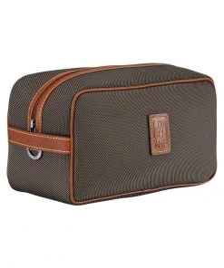 Longchamp BOXFORD Kosmetiktasche Braun Unisex -Oakwood Soldes Boutique 862788f2904c4137be9b7f83b71d933f