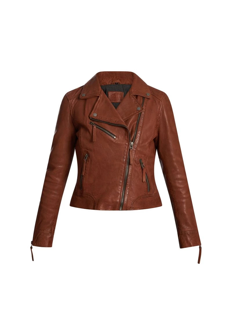 Oakwood SAMANTHA Lederjacke Brown Damen 6 Oakwood SAMANTHA Lederjacke Brown Damen – Bild 6