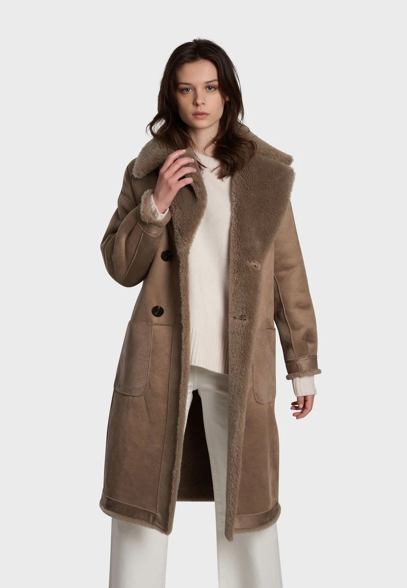 Oakwood IMPERATRICE Wintermantel Brown Damen 4 Oakwood IMPERATRICE Wintermantel Brown Damen – Bild 4