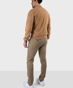 Oakwood Herren ALESSANDRO Lederjacke Tan -Oakwood Soldes Boutique 87b9b869189645d093efb66017f08240