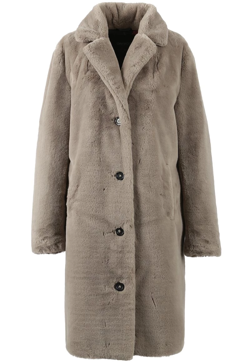 Oakwood Damen CYBER Wintermantel Dark Beige 6 Oakwood Damen CYBER Wintermantel Dark Beige – Bild 6