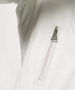 Oakwood MARJORY Lederjacke White Damen -Oakwood Soldes Boutique 88e49909428e4a5c8e9e0d0e4b5a7f09