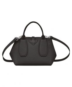 Longchamp ROSEAU Handtasche Schwarz Damen -Oakwood Soldes Boutique 8948d64cb2bc4874b5eb33272d3bbd01