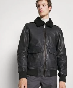 Oakwood Herren ANDERSEN Lederjacke Black