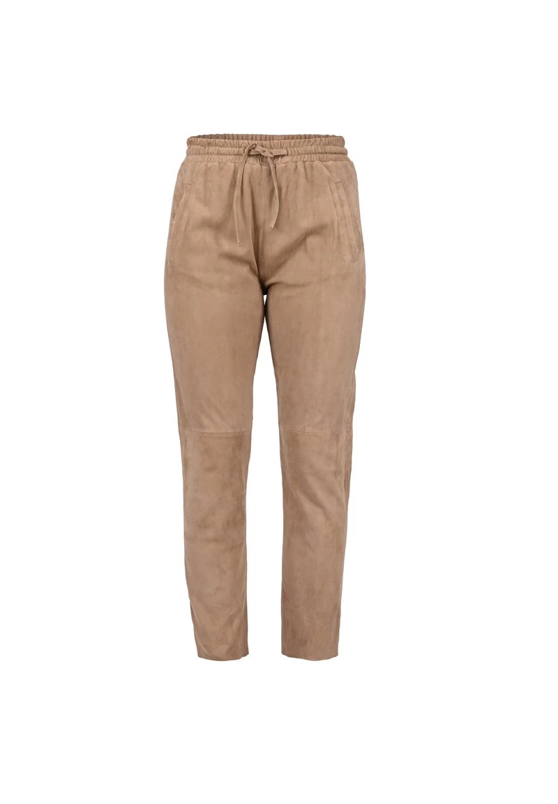 Oakwood GIFT Lederhose Beige Damen 4 Oakwood GIFT Lederhose Beige Damen – Bild 4